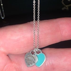 Silver  Tiffany Heart Necklace